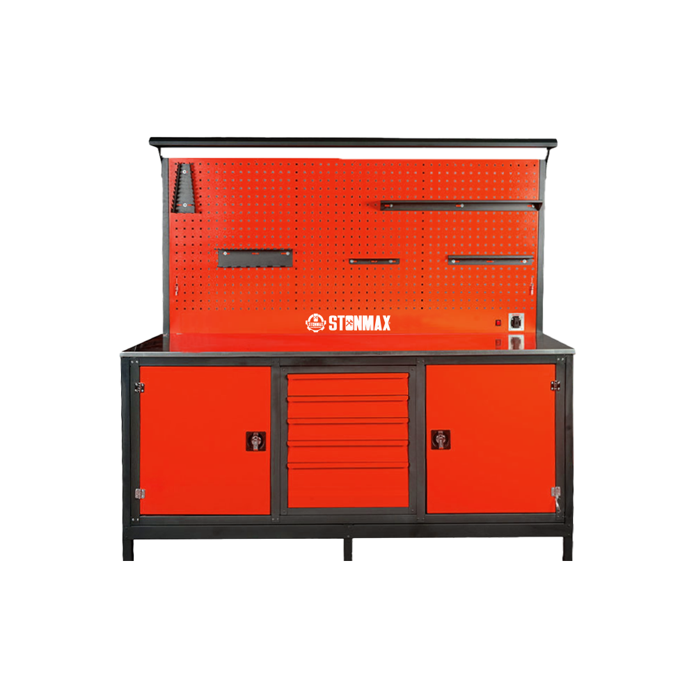 Stonmax Çalışma Tezgâhı 2 Metre 5 Çekmeceli