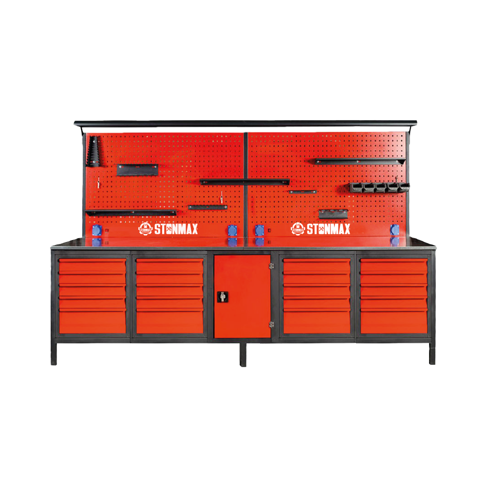 Stonmax Çalışma Tezgâhı 3 Metre 20 Çekmeceli