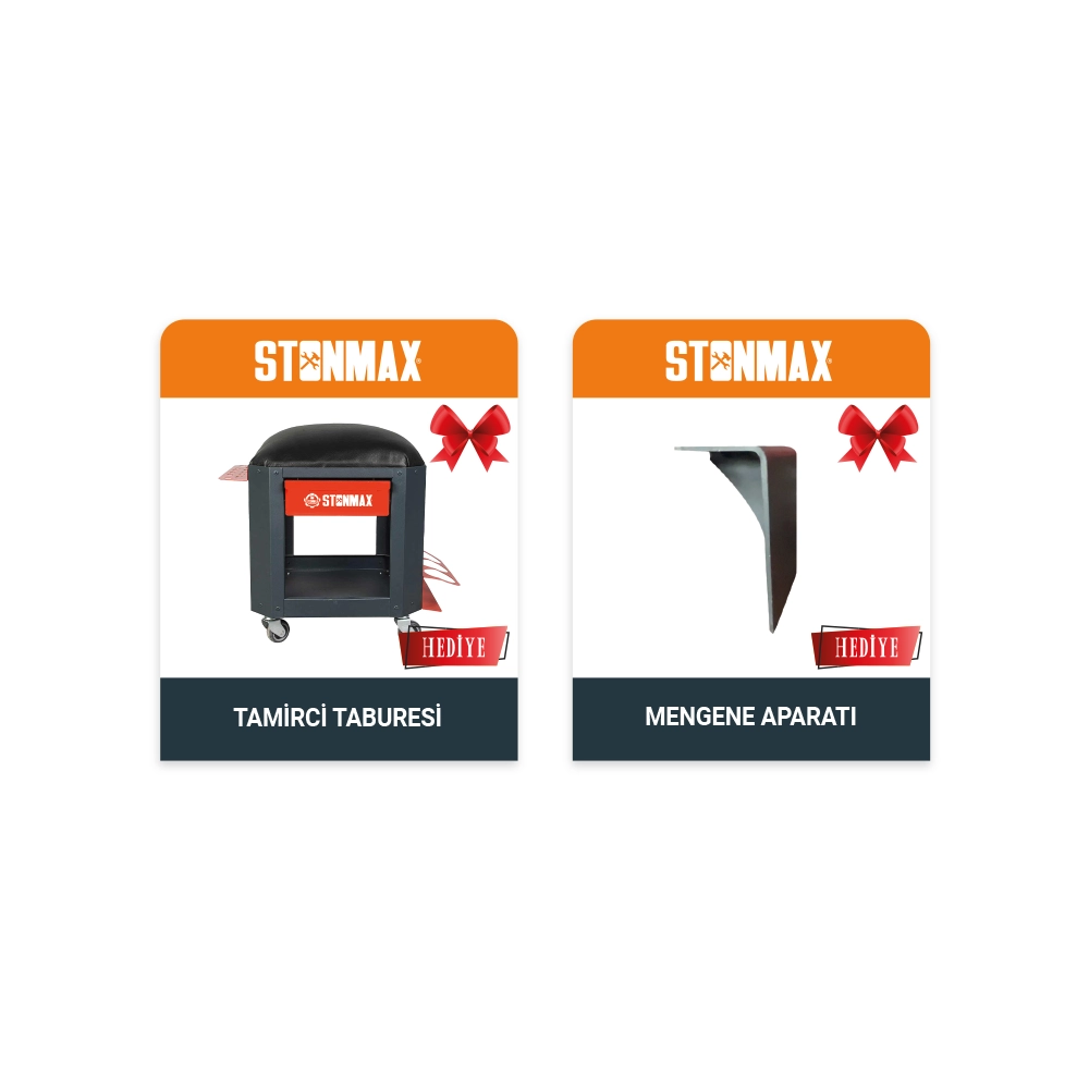 Stonmax Motosiklet Servis Kurulum Paketi 263 Parça - Görsel 9