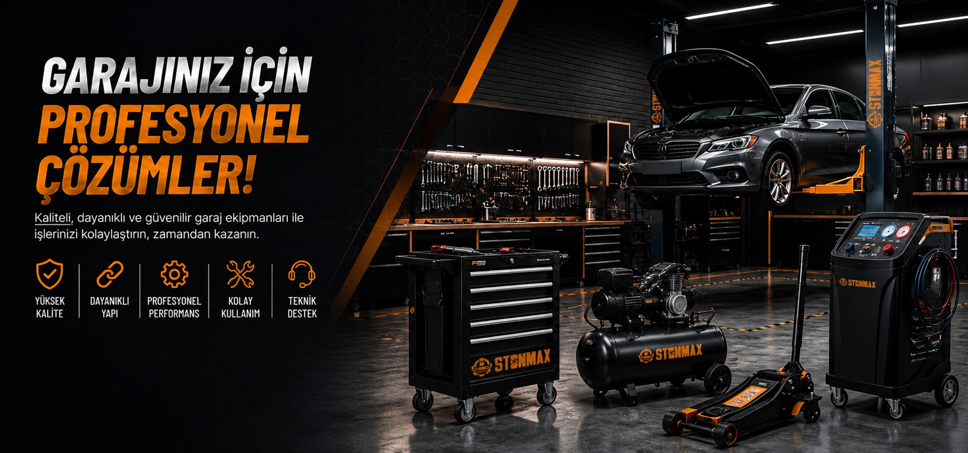 Stonmax Garaj Ekipmanları